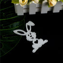 Easter lovely Rabbit Metal Cutting Dies For Scrapbook Card Craft Album Decor JR