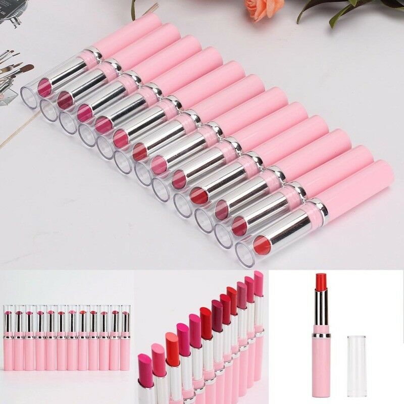 12Pcs Lipsticks Makeup Lasting Lip Gloss Kit Cosmetic Different Colors Set Hot