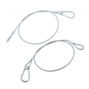 2pcs  Safety Cable Wire Lock Durable Rope For Moving Head Light