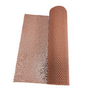 Brown Foam Rubber Anti-Slip Shelf Drawer Liner Placemat for Cabinets,Desks