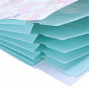 Skydue Floral Printed Accordion Document File Folder Expanding Letter Organ Z3N9