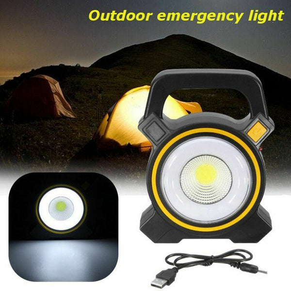 Rechargeable 30W COB LED Portable Flood Light| Outdoor Garden Work Spot Lam