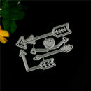 4Pcs Arrow Design Metal Cutting Dies For DIY Scrapbooking Album Paper Card  n MO