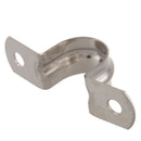 2 stainless steel U-shaped pipe clamps, half pipe for pipe fittings-14mm A4M7