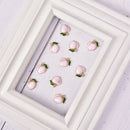 10PCS Fruit Peach Enamel Alloy Charms Pendant DIY Craft Jewelry Findings G BX