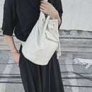 Fashion Backpack Women's Bag Large Capacity Canvas Rope Travel Bag Multi-Pu