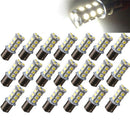 Car Auto S25 1156 BA15S P21W 18-LED SMD 5050 White Turn Signal Light Bulb Lam OZ