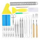 38 Craft Vinyl Weeding Tools Craft Set Basic Scrapbooking Tool for Cricut Cameos