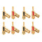 8pcs/Set 4mm Banana Plug Speaker Wire Self-Lock HiFi Terminal Connectors