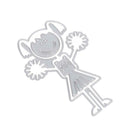 cheerleaders Metal Cutting Dies Stencil DIY Scrapbook Paper Card Craft