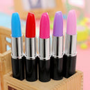 Pack of 12 Pcs 0.5 Mm Cute Cool Novelty Lipstick Shape Ballpoint Pen Office D7Q8