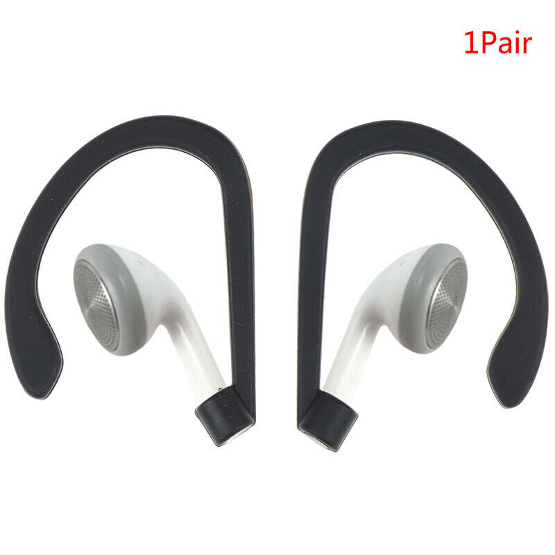 Protective Earhooks Holder Secure Hooks Wireless Silicone Earphone Accessor JR