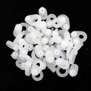 30pcs Fishing Rod Guides Ring DIY Rod Repair Kit Rod Building Silicone Ring