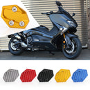 New Red Foot Kickstand Enlarger Pad Plate For Yamaha TMAX XP 530 Scooter