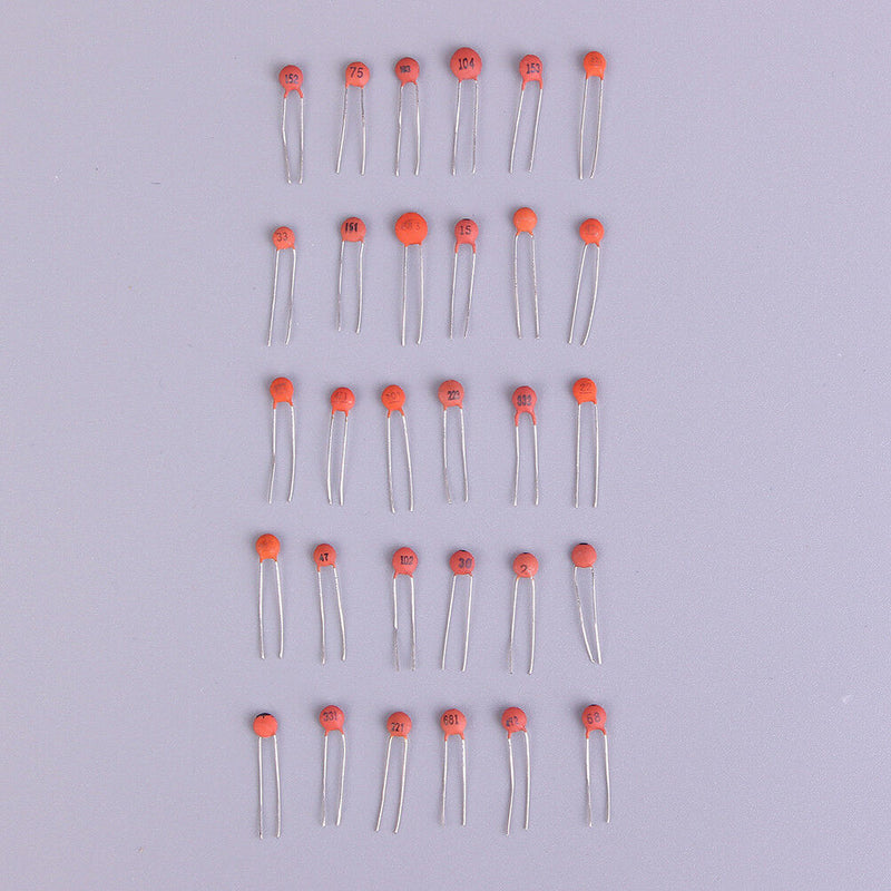 300pcs 30Values 2pf-0.1UF Ceramic Capacitor Assorted kit Assortment SetHotSal Gw