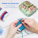 Knitting Yarn Storage Bag Case Crochet Hooks Thread Sewing Kits Organizer