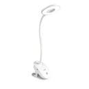 Led Reading Light Clip-On Clamp Bed Table Desk Lamp Contact Sensor Recharge G8G3