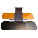 Clear Yellow No Glare Flip out Sun Visor Extender for Car Auto Z7W9