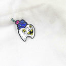 Funny Tooth Brooch Creative Badges Jacket Sweater Women Pin Gift (Style 1) A
