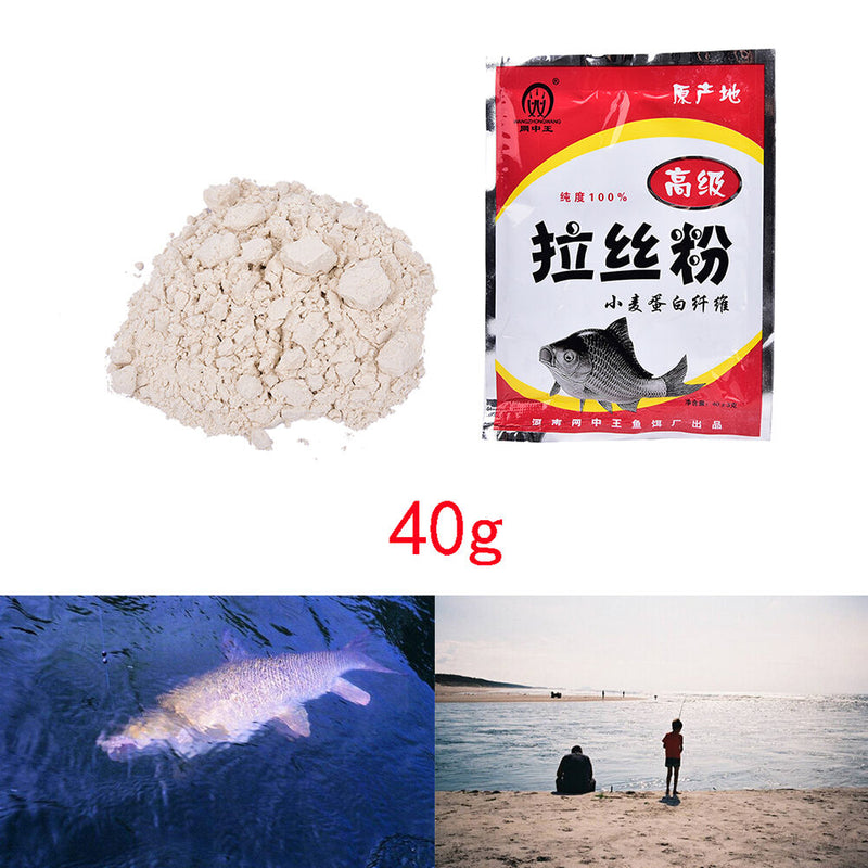 Fishing Tackle 40G Bloodworm Powder Fish Buster Carp Killer  Natural Baits Te