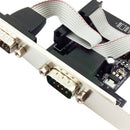 RS232 Black with Drive Disc Expansion Card High Speed Add on WCH382L 9 Pin  X5T8