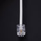 1pcs 10m RJ11 Telephone Connector Extension Cable White L7C9