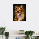Full Drill Christmas Fox 5D Diamond Painting Hand Embroidery Decoration C6M4