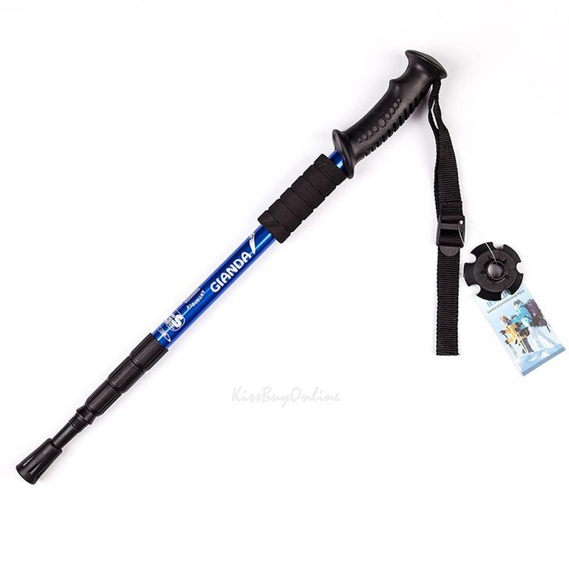 Hiking Trekking Poles Walking Stick Ultralight Adjustable Camping Alpenstocks