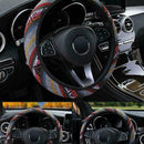 Automotive Boho Ethnic Flax Car Accessory Steering Grip 1 Wheel New 38cm Co D1H7
