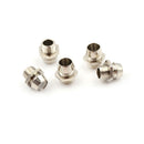 20pcs 3mm Round Chrome Metal LED Lamp Light Emitting Diode Bezel Holder OZ