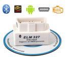 Mini ELM327 V2.1 II Bluetooth Diagnostic White Car Auto Interface Scanne- OZ