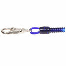 Lobster Hook Blue Green Spring Coil Design Keyring Keychain Key Chain Strap V5R6