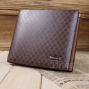 Men's PU Leather Wallet Pocket Card Clutch Bifold Purse Father's Day gift