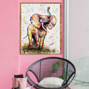 5D DIY Full Drill Diamond Painting Cross Stitch Embroidery Kit (Elephant05)