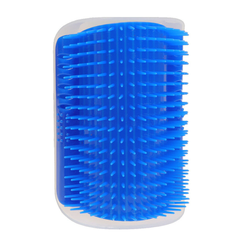 2pcs Cat Hair Grooming Slicker Corner Brush Comb Self Massage Catnip Included