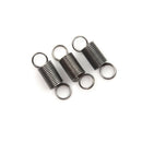 10PCS 15mm Stainless Steel small Tension Spring With Hook For Tensile DIY To ME
