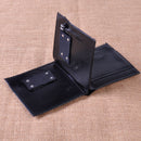 Flaming Magic Trick Fire Wallet Stage Street Magnetic Show Prop Purse PU Leather