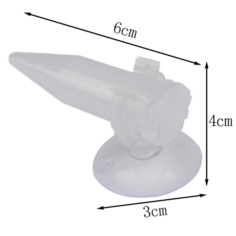 Automatic Fish Feeder Tapered Aquarium Worm Feeder Funnel Cup With Suction Cu.ES