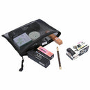 Casual Travel Cosmetic Bag neutral Zipper Make Up Transparent Makeup Case O A9B3
