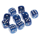 20pcs/Set 6-Sided Spot Dices for Drinking Gambling Club Toys Parts Pink+Blue