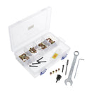 Hand Riveter  Nutsert Tool Kit - 100pcs M4 Nuts , Hex Wrench