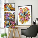 5D DIY Special Shaped Diamond Painting Bee Cross Stitch Mosaic Craft Kits