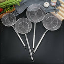 2pcs Stainless Steel Skimmer Ladle Spider Strainer Fry Noodles 16cm/18cm