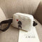 Cartoon Printing Square Shoulder Handbags Women PU Leather Crossbody Bag (6