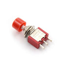 5x 3pin Momentary Red Push Button Toggle Switch PS-102 DS612 1NO 1NC ã€LJ