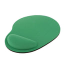 2pcs Anti-slip Silicone Mouse Pad Mat Cushion Support Wrist Rest PC Mousepad