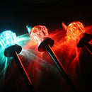 2pcs Solar LED Lamp Outdoor Garden Yard Lawn Ground Light Change Color Lamp A