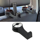 Portable Auto Car Seat Back Hook with Phone Holder Clips Organizer for Bag