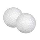 2 Pieces White Floating Golf Balls Water Golf Practice Ball Indoor Outdoor