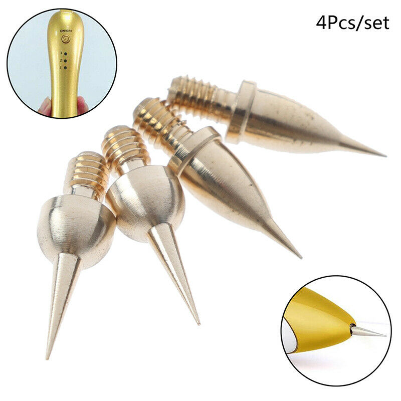 4Pcs Tattoo Needles Skin Tag Mole Wart Removal Dark Spot Plasma Pen NeedlesB Kw